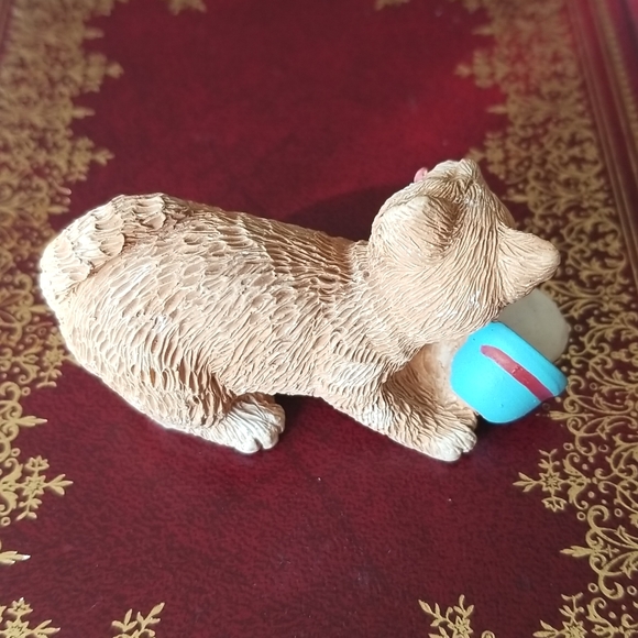 Sandra Brue sandicast miniature cat figurine - Picture 2 of 5